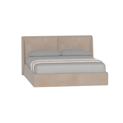 Bett mit weichem Kopfteil Ruby