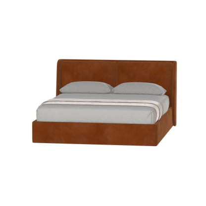 Bett mit weichem Kopfteil Ruby