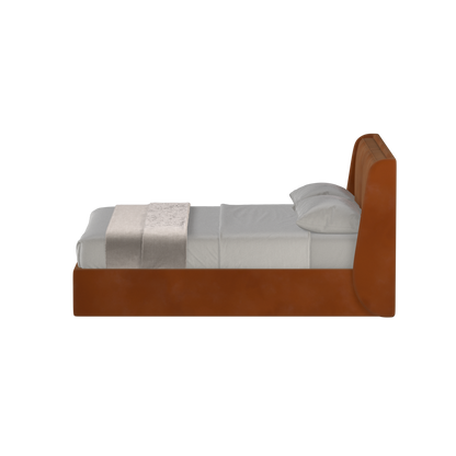 Bett mit weichem Kopfteil Ruby