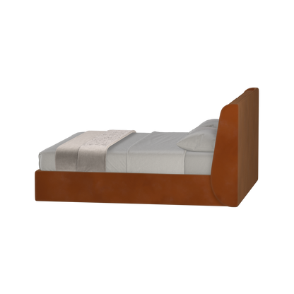 Bett mit weichem Kopfteil Ruby