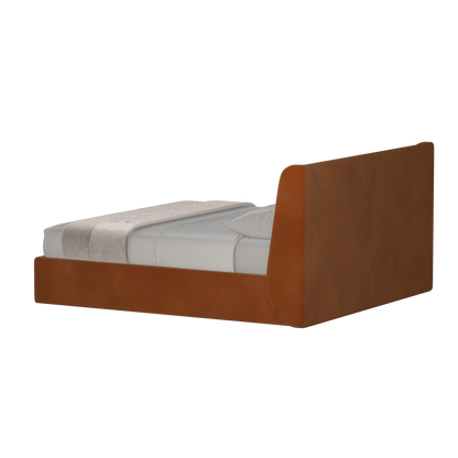 Bett mit weichem Kopfteil Ruby