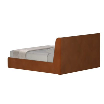 Bett mit weichem Kopfteil Ruby