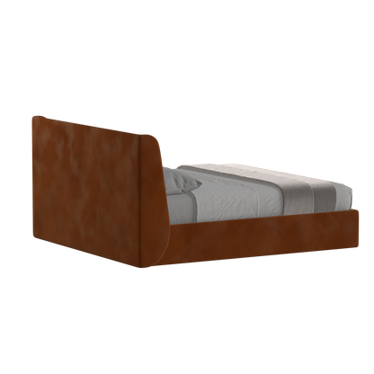 Bett mit weichem Kopfteil Ruby
