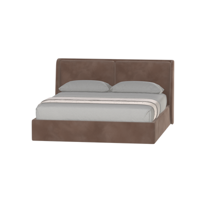 Bett mit weichem Kopfteil Ruby