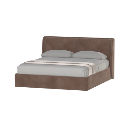 Bett mit weichem Kopfteil Ruby