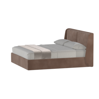 Bett mit weichem Kopfteil Ruby