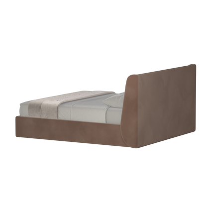 Bett mit weichem Kopfteil Ruby