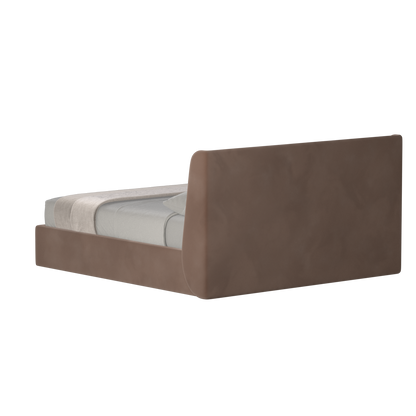 Bett mit weichem Kopfteil Ruby