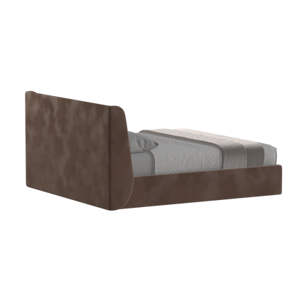 Bett mit weichem Kopfteil Ruby