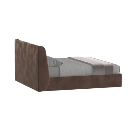Bett mit weichem Kopfteil Ruby