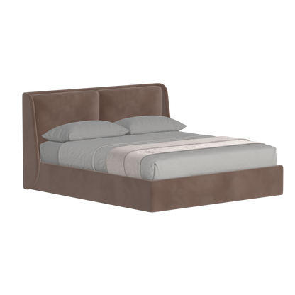 Bett mit weichem Kopfteil Ruby