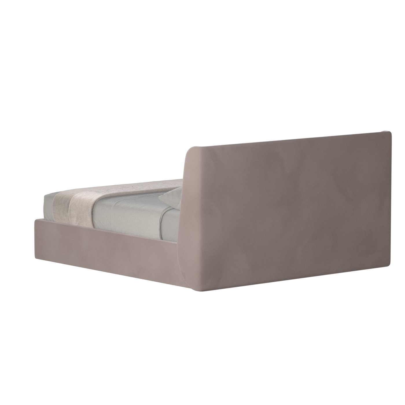 Ruby Upholstered Double Bed in Premium Fabric