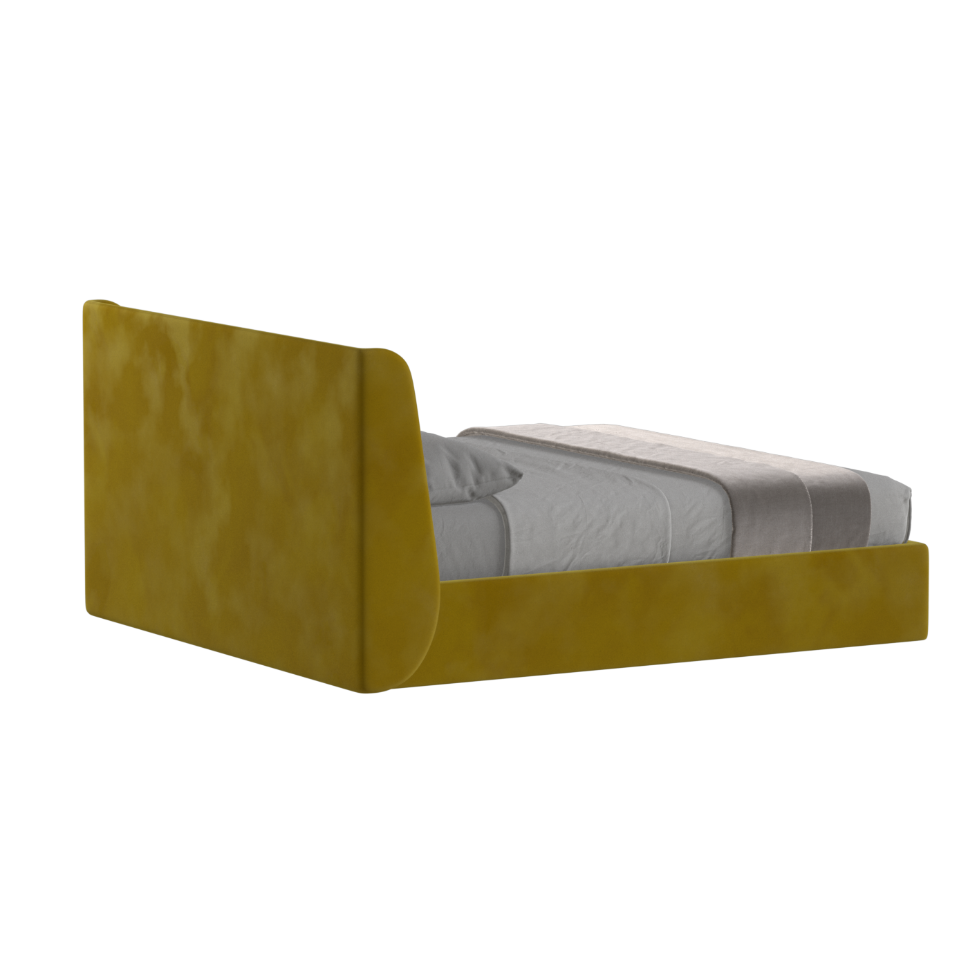 Bett mit weichem Kopfteil Ruby