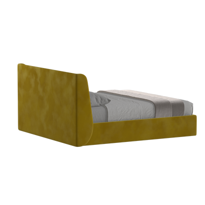 Bett mit weichem Kopfteil Ruby