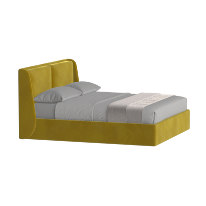 Bett mit weichem Kopfteil Ruby