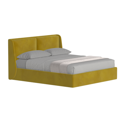 Bett mit weichem Kopfteil Ruby