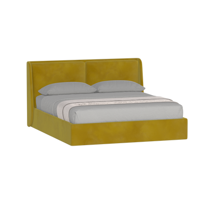 Bett mit weichem Kopfteil Ruby