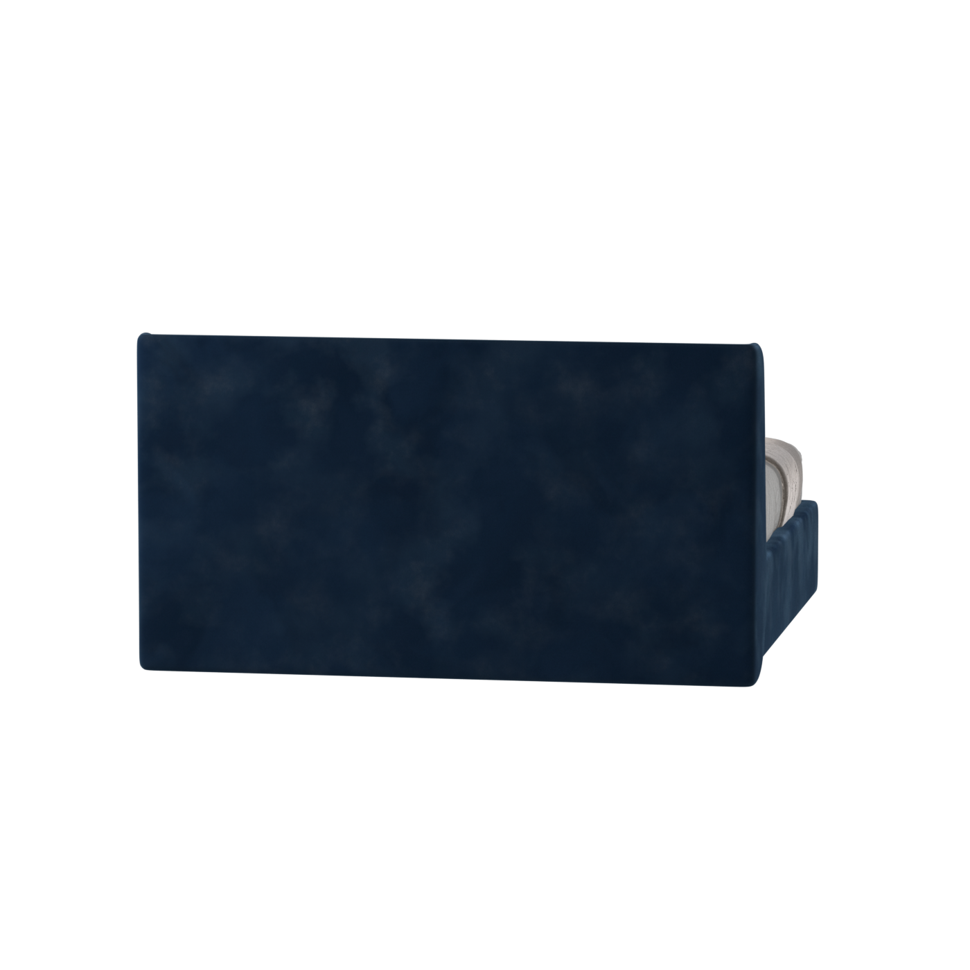 Lit double rembourré Ruby en tissu haut de gamme