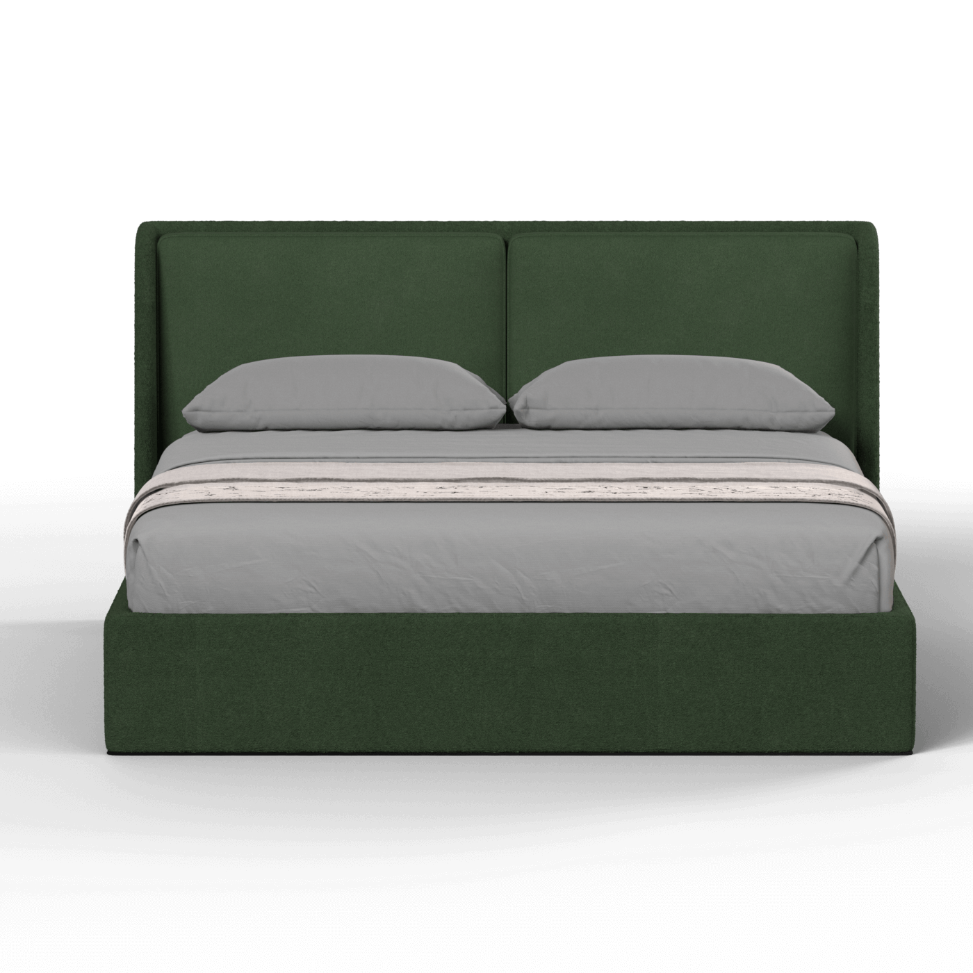 Bett mit weichem Kopfteil Ruby