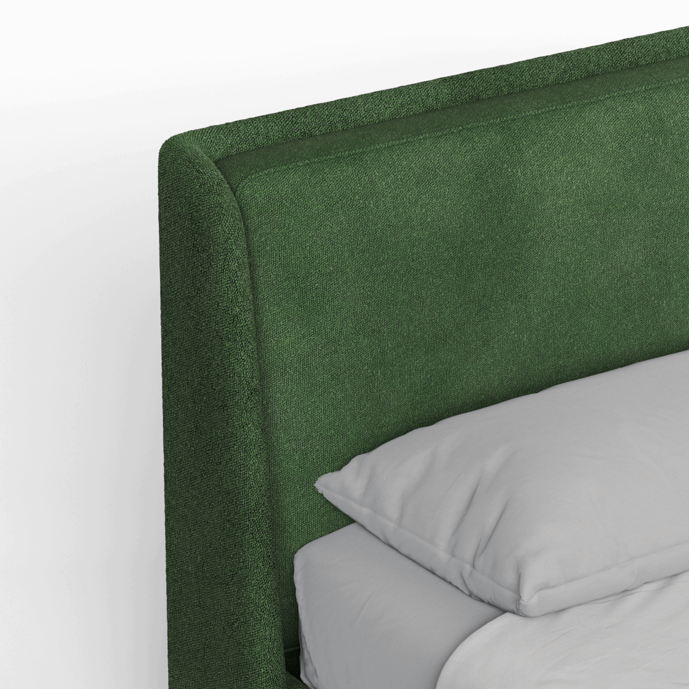 Bett mit weichem Kopfteil Ruby