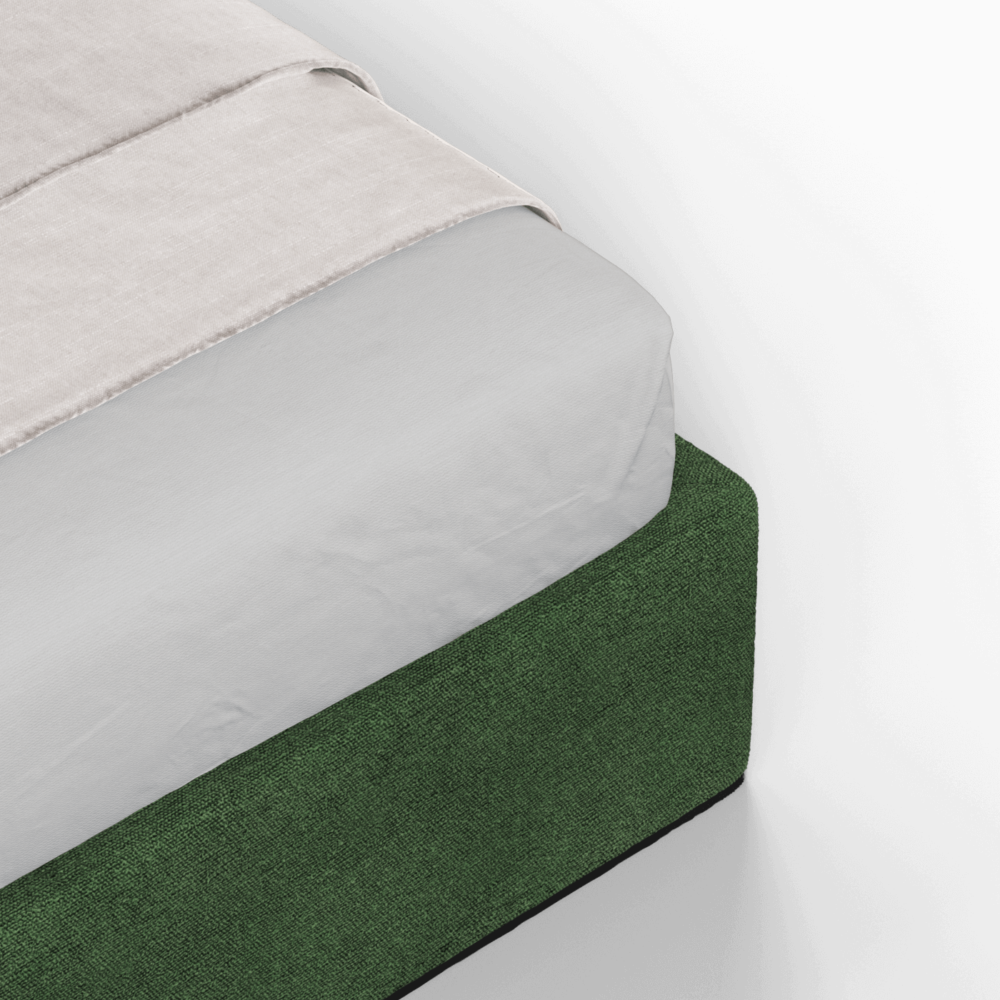 Bett mit weichem Kopfteil Ruby