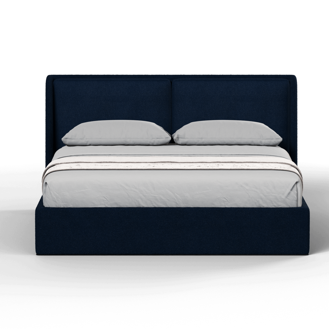 Bett mit weichem Kopfteil Ruby