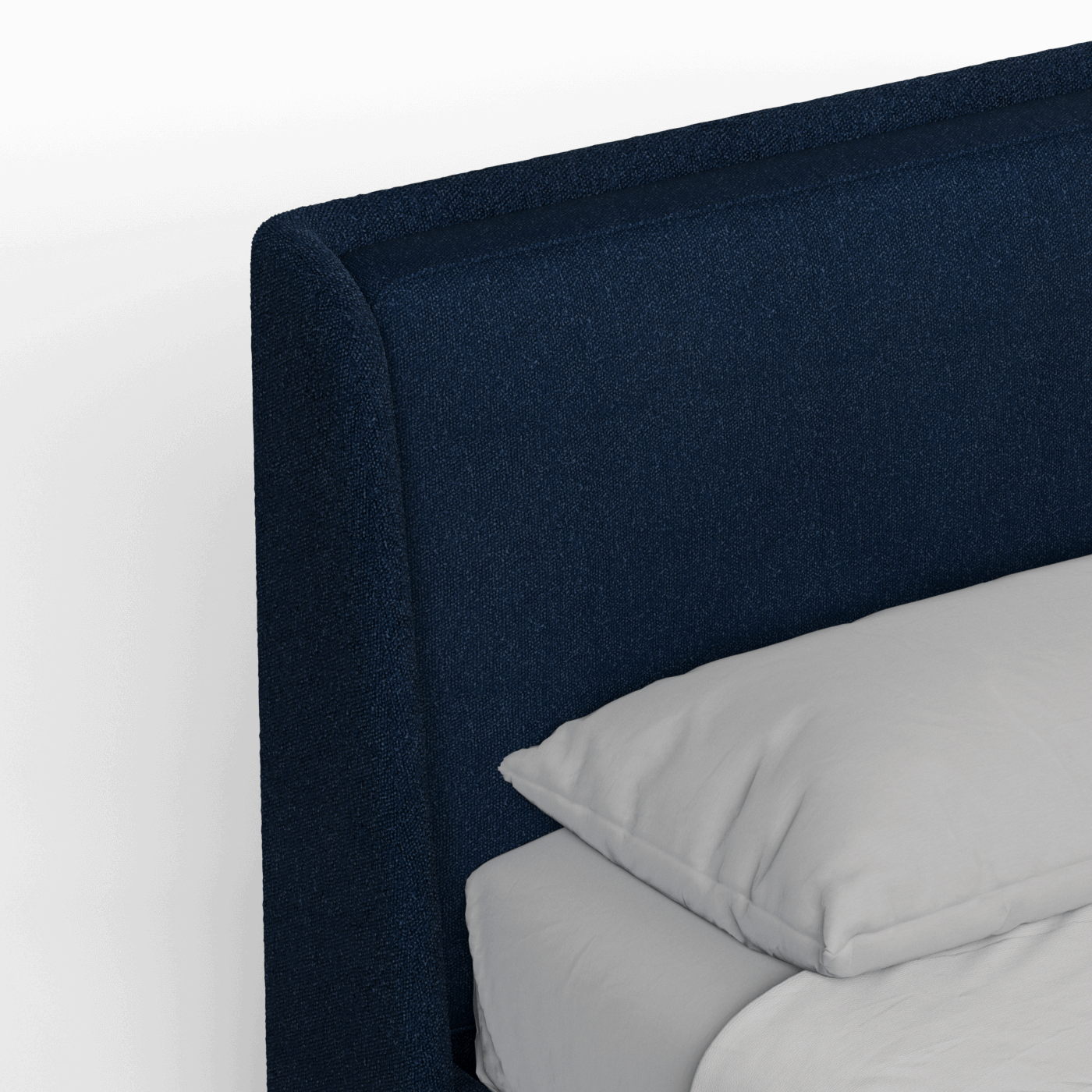 Bett mit weichem Kopfteil Ruby