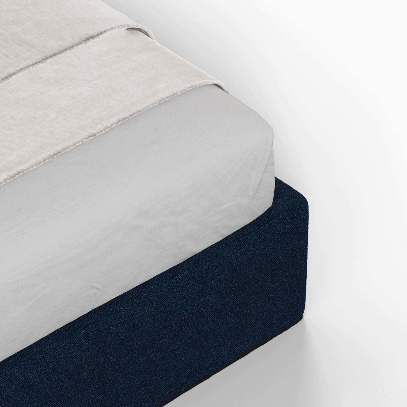 Bett mit weichem Kopfteil Ruby