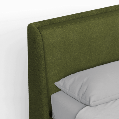 Ruby Upholstered Double Bed in Premium Fabric