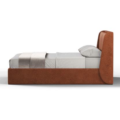 Ruby Upholstered Double Bed in Premium Fabric
