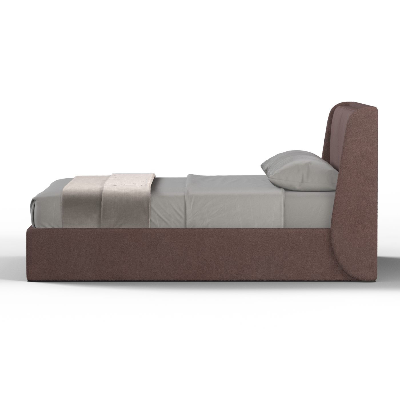 Ruby Upholstered Double Bed in Premium Fabric