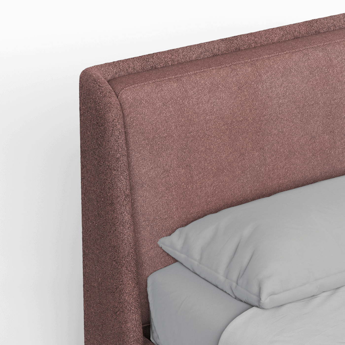 Ruby Upholstered Double Bed in Premium Fabric