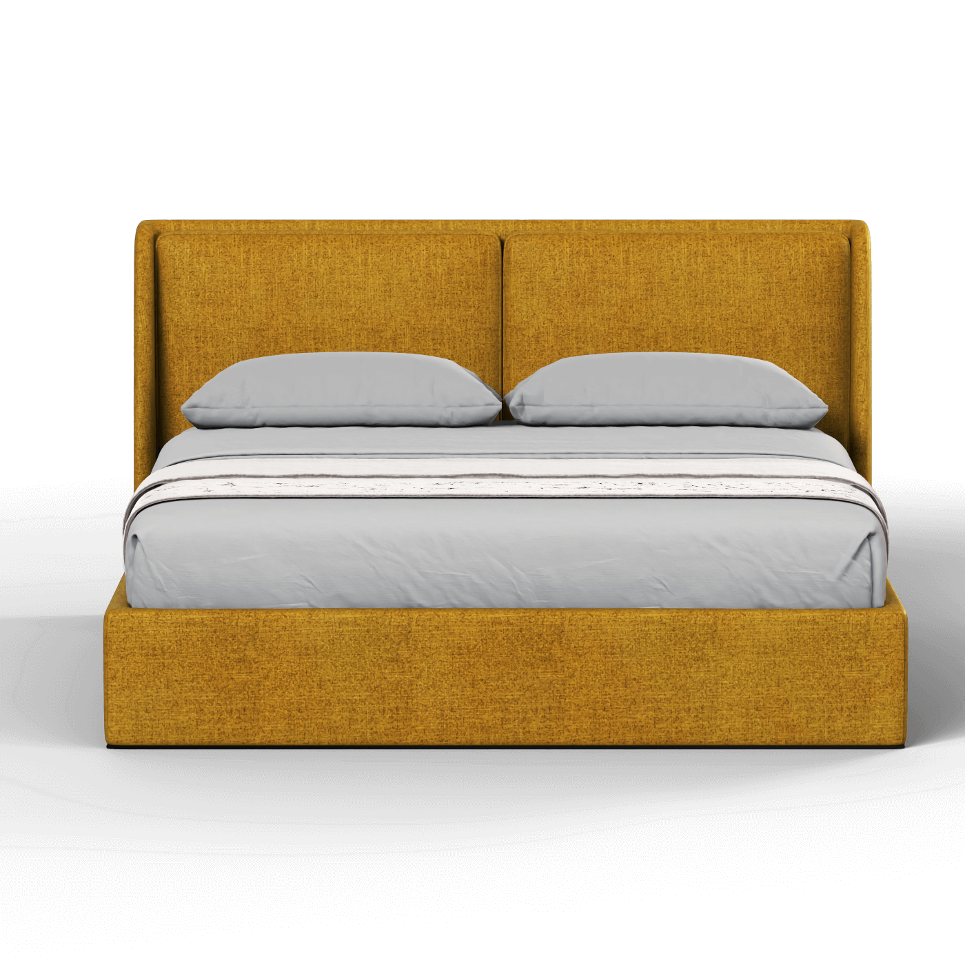 Bett mit weichem Kopfteil Ruby