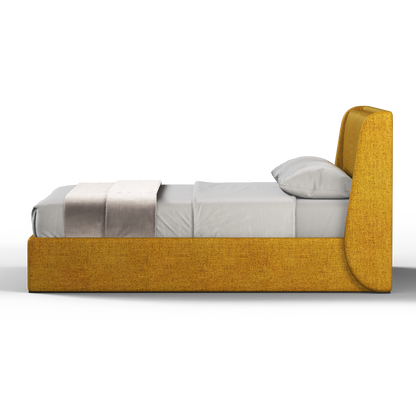 Bett mit weichem Kopfteil Ruby