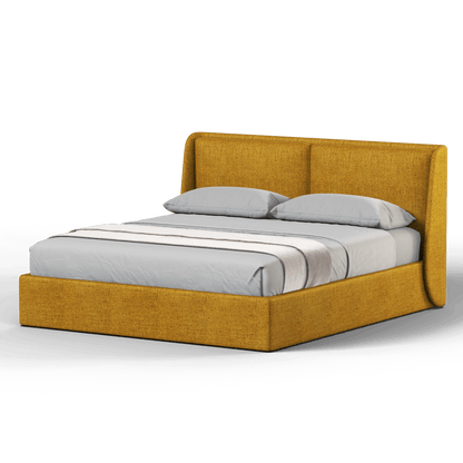 Bett mit weichem Kopfteil Ruby