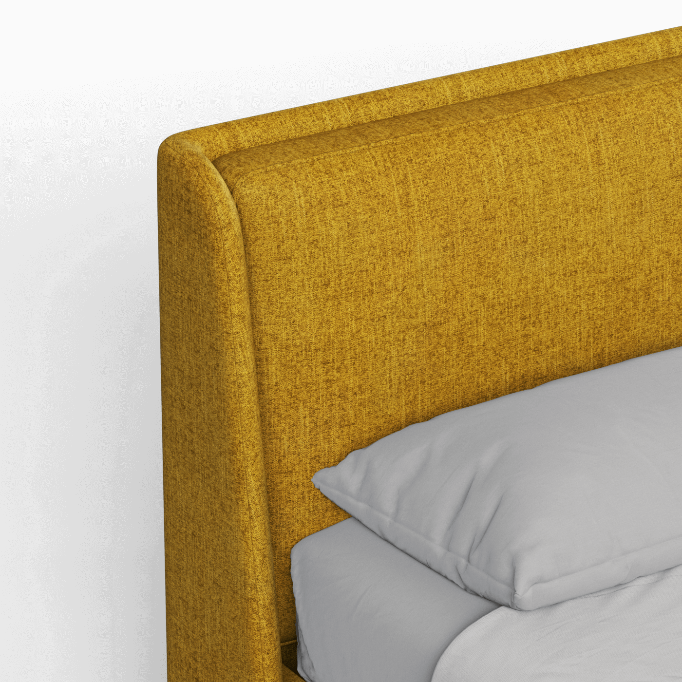 Bett mit weichem Kopfteil Ruby