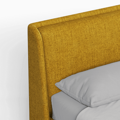 Bett mit weichem Kopfteil Ruby