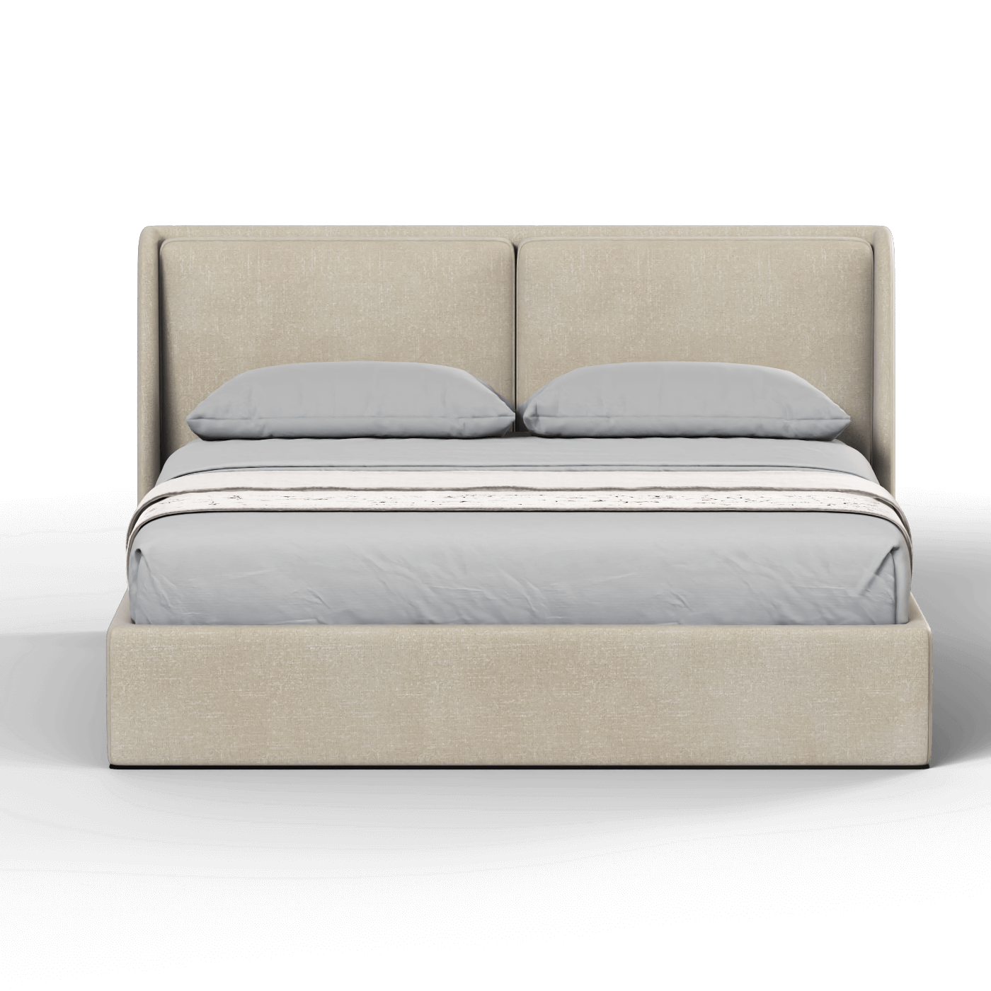 Bett mit weichem Kopfteil Ruby
