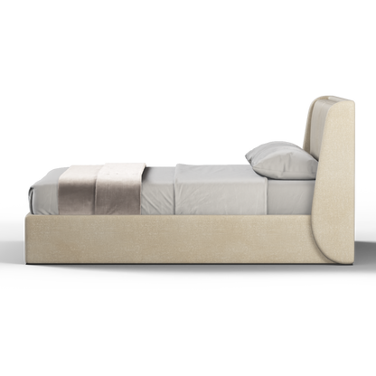 Bett mit weichem Kopfteil Ruby
