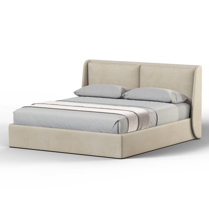 Bett mit weichem Kopfteil Ruby