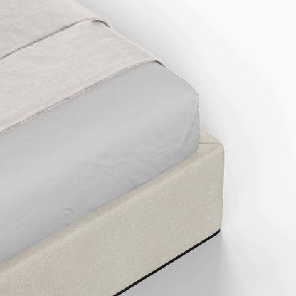 Bett mit weichem Kopfteil Ruby