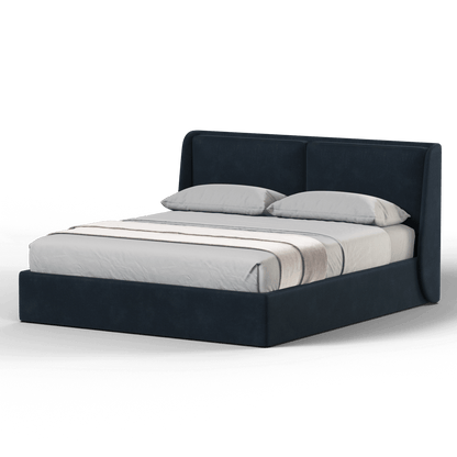 Bett mit weichem Kopfteil Ruby