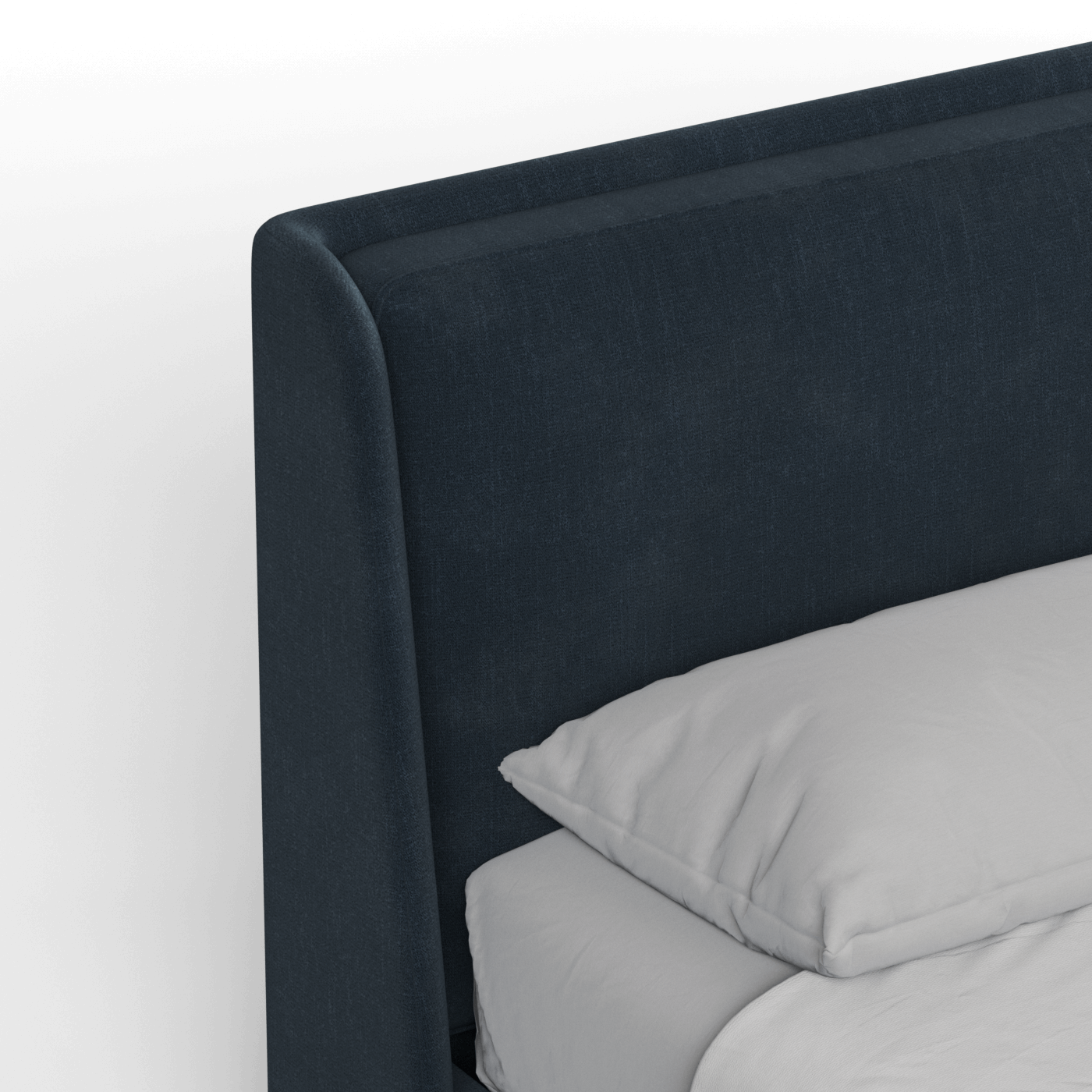 Bett mit weichem Kopfteil Ruby