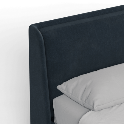 Bett mit weichem Kopfteil Ruby