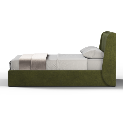 Bett mit weichem Kopfteil Ruby