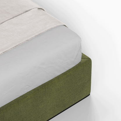 Bett mit weichem Kopfteil Ruby