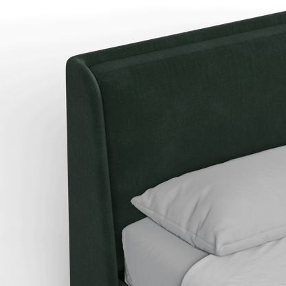 Bett mit weichem Kopfteil Ruby