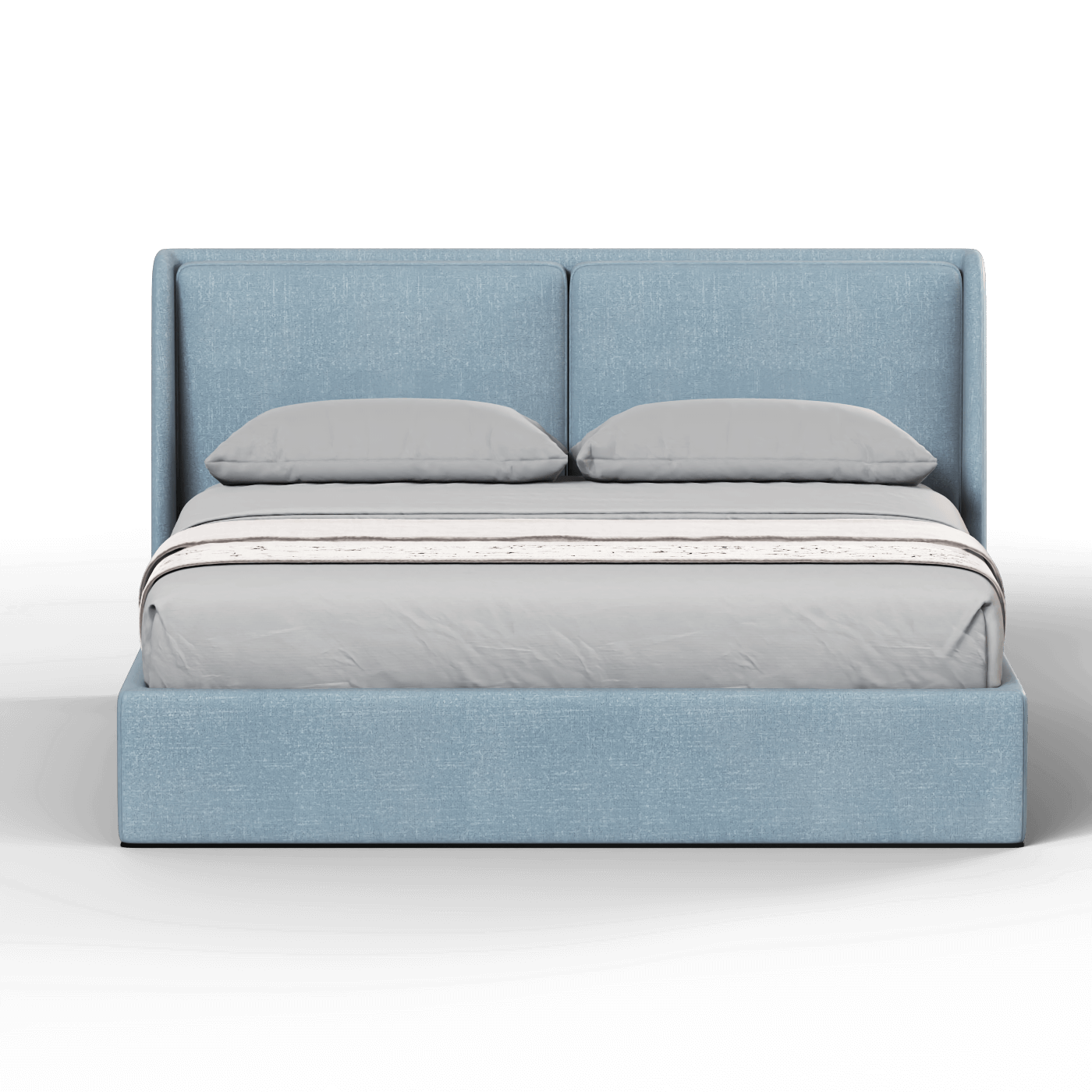 Bett mit weichem Kopfteil Ruby