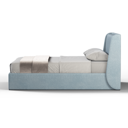 Bett mit weichem Kopfteil Ruby