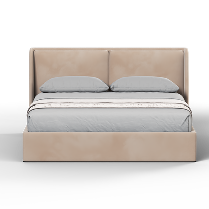 Bett mit weichem Kopfteil Ruby